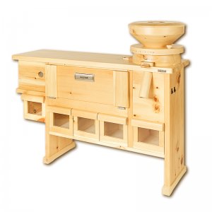 Bild zu Getreidemühle Osttiroler COMBI mit angebauter Siebmaschine Bild zu Getreidemühle Osttiroler COMBI mit angebauter Siebmaschine
