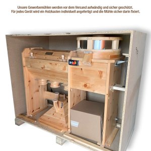 Bild 1 zu Artikel Gewerbemühle 030 mit Siebmaschine ( Kleine Bäckermühle) 