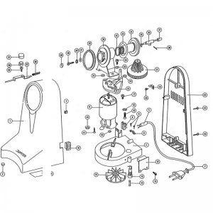 Bild 1 zu Artikel Hutring (Flanschdichtung) Gummidichtung grau für Jupiter Motor 862 