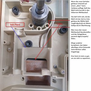 Bild 3 zu Artikel Getriebegehäuse (Unterteil) für Schnitzer Vario 