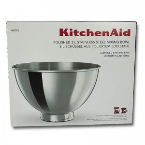 Bild 2 zu Artikel KitchenAid-Edelstahlschüssel 3 Liter für Artisan, Classic und UltraPower (3,2 Qt.), KitchenAid-Zubehör 