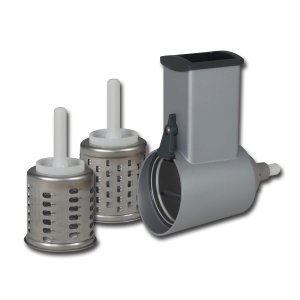 Bild 1 zu Artikel KitchenAid Gemüseschneider aus Metall, Gemüseraspler mit 3 Trommeln 
