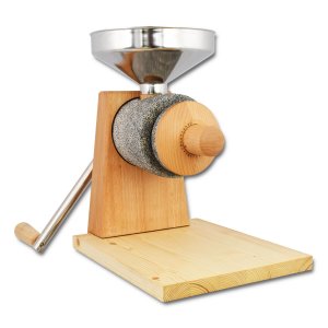 Bild zu Handmühle Schnitzer Country mit Edelstahltrichter Bild zu Handmühle Schnitzer Country mit Edelstahltrichter