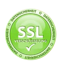 Sicher mit SSL einkaufen.